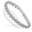 4.00CT Round Cut Diamonds Bracelet (H-J/SI2-I1 : Color/Clarity) , picture number 2