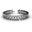 2.00CT Diamonds Bracelet In 14KT White Gold , picture number 2