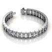2.00CT Diamonds Bracelet In 14KT White Gold , picture number 1