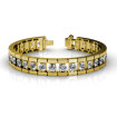 3.00CT Diamonds Bracelet In 14KT Yellow Gold , picture number 0