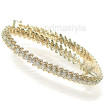 14KT Yellow Gold 1.00CT Round Cut Diamonds Tennis Bracelet , picture number 0