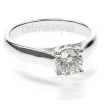 0.25CT Round Cut Diamond Solitaire Ring , picture number 2