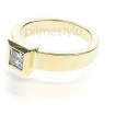 0.55CT Princess Cut Diamond Solitaire Ring , picture number 1