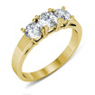 0.50CT Round Cut Diamonds Three Stone Ring , picture number 1