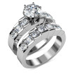 2.20CT Bridal Set with Round Cut Diamonds , picture number 2