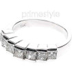 1.20CT Princess Cut Diamond Wedding Band , picture number 2