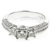 1.50CT Princess and Round Cut Diamonds Three Stone Ring , picture number 0