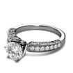 0.95CT Round Cut Diamonds Engagement Ring , picture number 1