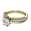1.15CT Round Cut Diamonds Engagement Ring , picture number 1