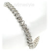 Tennis Bracelet In 4.00CT Round Cut Diamonds 14KT White Gold , picture number 1