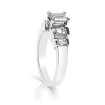 1.75CT Emerald Cut Diamonds Engagement Ring , picture number 1