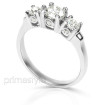 1.55CT Round Cut Diamonds Three Stone Ring , picture number 1