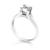 0.55CT Asscher Cut Diamond Solitaire Ring , picture number 1