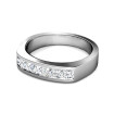 1.00CT Princess Cut Diamonds Men's Wedding Band , picture number 1