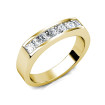 1.00CT Princess Cut Diamonds Men's Wedding Band , picture number 2