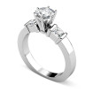 1.30CT Round and Princess Cut Diamonds Engagement Ring , picture number 0