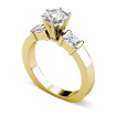 1.30CT Round and Princess Cut Diamonds Engagement Ring , picture number 0