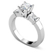 1.30CT Princess Cut Diamonds Engagement Ring , picture number 2