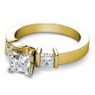 1.30CT Princess Cut Diamonds Engagement Ring , picture number 1