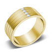 0.15CT Round Cut Diamonds Men's Wedding Band , picture number 1