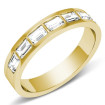 1.50CT Emerald Cut Diamonds Men's Wedding Band , picture number 1