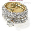 Round Cut Diamond Bridal Set - 3.00CT , picture number 2