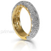 1.50CT Round Cut Diamond Wedding Band , picture number 1