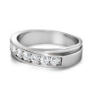 1.20CT Round Cut Diamonds Men's Wedding Band , picture number 2