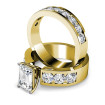 Bridal Set - 2.85CT round Cut Engagement Ring and Wedding Band , picture number 1