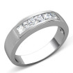 1.00CT Princess Cut Diamond Men's Wedding Band , picture number 1