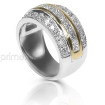 2.15CT Princess and Round Cut Diamond Wedding Band , picture number 1