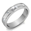 0.50CT Round Cut Diamond Men's Wedding Band , picture number 2