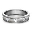 0.50CT Round Cut Diamond Men's Wedding Band , picture number 1