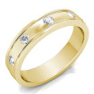 0.50CT Round Cut Diamond Men's Wedding Band , picture number 2