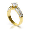 1.05CT Round Cut Diamonds Engagement Ring , picture number 1