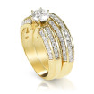 Diamond Bridal Set with 2.40CT Total Weight , picture number 1