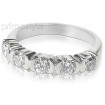 Diamond Wedding Band - 1.10CT Round Cut Diamonds , picture number 2