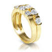 Round Cut Diamond Bridal Set - 1.95CT Total Diamond Weight , picture number 1