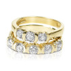 Round Cut Diamond Bridal Set - 1.95CT Total Diamond Weight , picture number 0