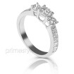 1.30CT Round Cut Diamonds Three Stone Ring , picture number 1