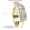 1.45CT Round Cut Diamond Bridal Set , picture number 1