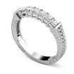 Princess Cut 0.80CT Diamond Wedding Band , picture number 0
