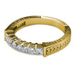 Princess Cut 0.80CT Diamond Wedding Band , picture number 1
