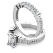 Wedding Band and Engagement Ring - 1.85CT Diamond Bridal Set , picture number 1