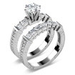 Wedding Band and Engagement Ring - 2.20CT Diamond Bridal Set , picture number 2