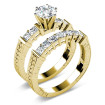 Wedding Band and Engagement Ring - 1.75CT Diamond Bridal Set , picture number 2