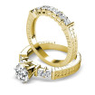 Wedding Band and Engagement Ring - 1.75CT Diamond Bridal Set , picture number 1