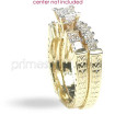 Wedding Band and Engagement Ring - 1.40CT Diamond Bridal Set , picture number 1