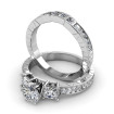 Princess and Round Cut Diamond Bridal Set with 2.50CT Total Weight , picture number 1