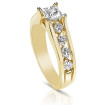 1.60CT Princess Cut Diamonds Engagement Ring , picture number 1